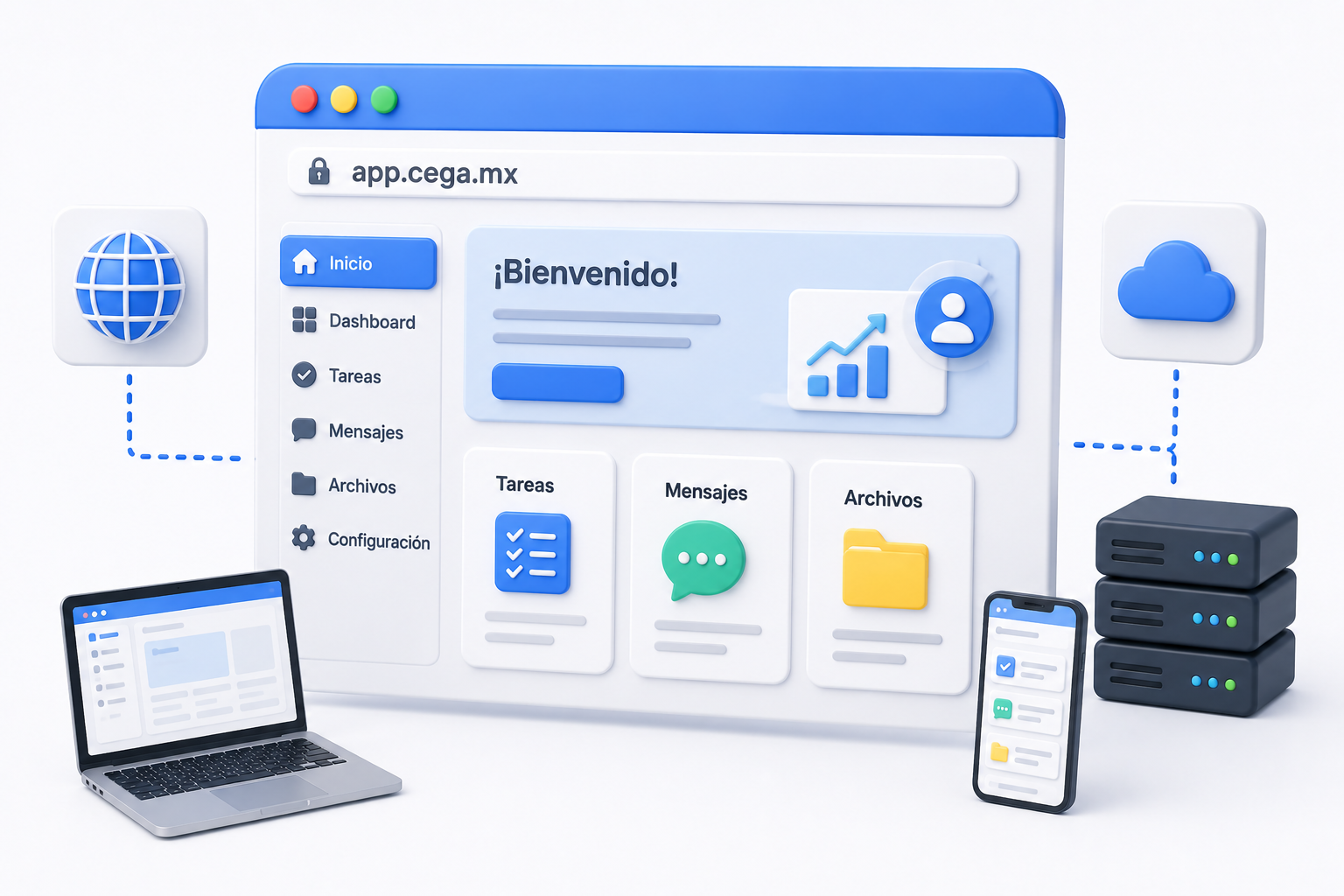 Aplicación web moderna
